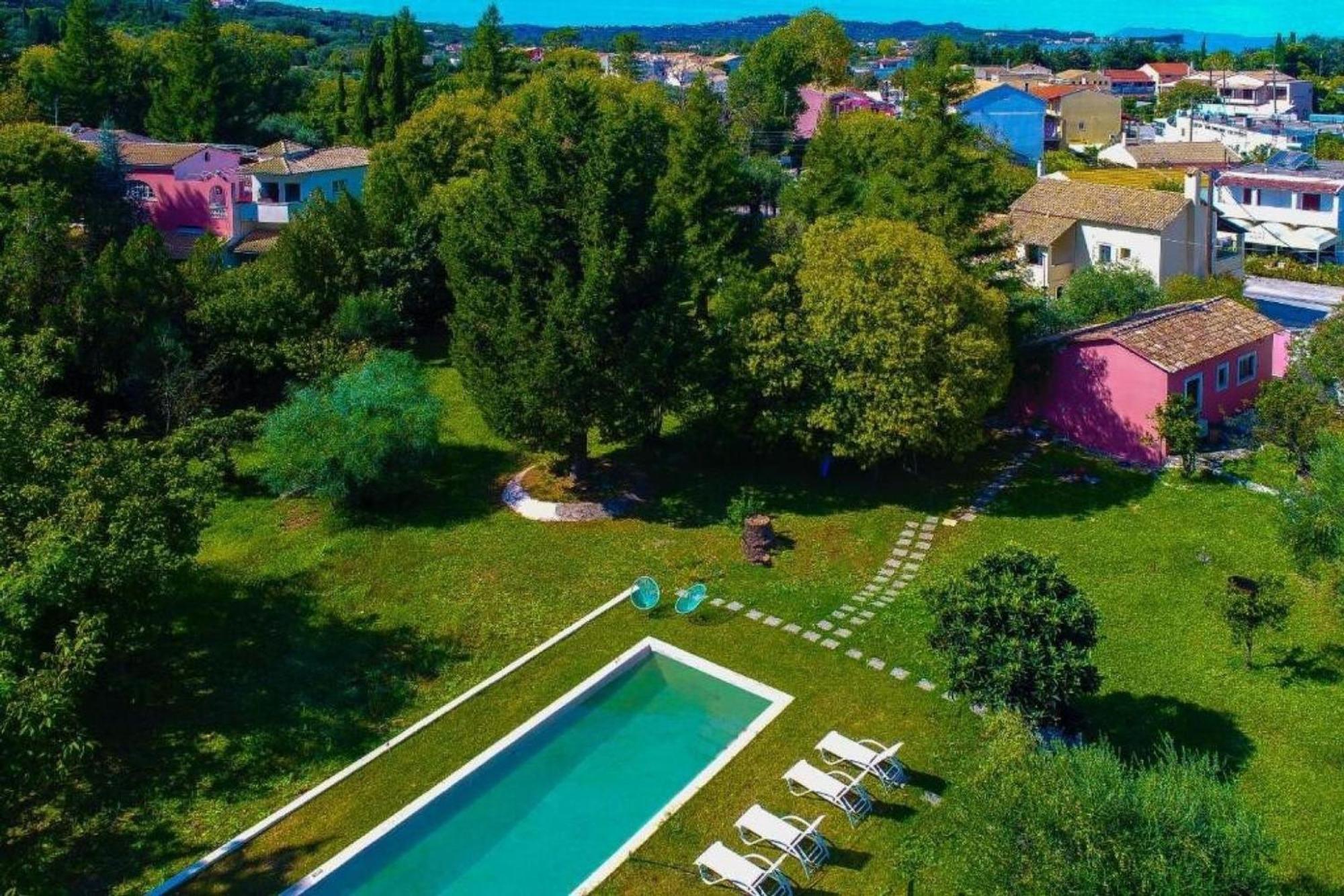 Secret Garden House - Private Garden With Pool Villa Acharavi  Dış mekan fotoğraf